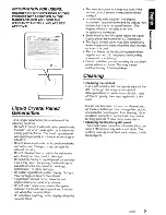 Preview for 7 page of Clarion VZ509 Owner'S Manual & Installation Manual