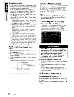 Preview for 30 page of Clarion VZ509 Owner'S Manual & Installation Manual