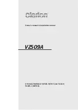 Предварительный просмотр 1 страницы Clarion VZ509 Owner'S Manual