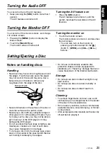 Preview for 22 page of Clarion VZ709A Owner'S Manual