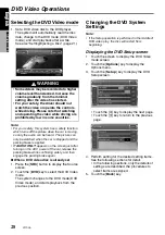 Preview for 29 page of Clarion VZ709A Owner'S Manual