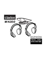 Clarion WH200 Owner'S Manual & Installation Manual предпросмотр