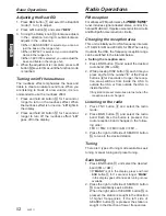 Preview for 8 page of Clarion XAZ611 Owner'S Manual