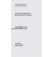 Предварительный просмотр 1 страницы Clarion XC6610 Owner'S Manual & Installation Manual