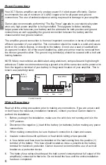 Preview for 8 page of Clarion XC7120 Owners & Installation Manual