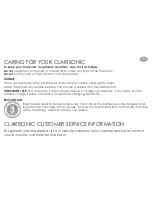 Preview for 16 page of Clarisonic ARIA User Manual