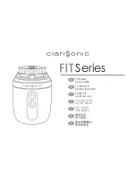 Предварительный просмотр 1 страницы Clarisonic Fit Series Alpha Fit User Manual