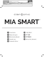 Preview for 1 page of Clarisonic MIA SMART User Manual