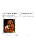 Preview for 4 page of Clarisonic Touch User Manual