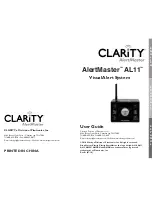 Clarity AlertMaster AL11 User Manual предпросмотр