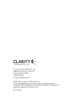 Preview for 23 page of Clarity C120 User Manual