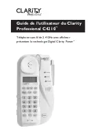 Preview for 103 page of Clarity C4210 User Manual