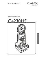 Preview for 17 page of Clarity C4230HS User Manual