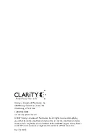 Preview for 48 page of Clarity C4230HS User Manual