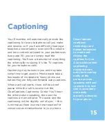 Предварительный просмотр 15 страницы Clarity ClearCaptions User Manual