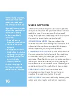 Предварительный просмотр 16 страницы Clarity ClearCaptions User Manual