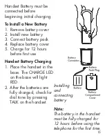 Предварительный просмотр 15 страницы Clarity Cordless Telephone User Manual