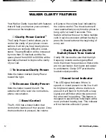 Preview for 12 page of Clarity Extra W1100 User Manual