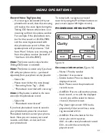 Preview for 37 page of Clarity Fortissimo User Manual