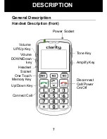 Preview for 8 page of Clarity PAL101 Manual