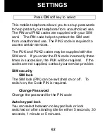 Preview for 63 page of Clarity PAL101 Manual