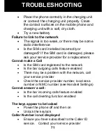 Preview for 72 page of Clarity PAL101 Manual