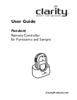 Clarity Pendant User Manual preview