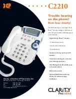 Clarity Professional C2210 Brochure предпросмотр