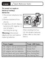 Предварительный просмотр 19 страницы Clarity Professional C4230 User Manual