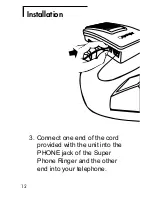 Предварительный просмотр 12 страницы Clarity SR100 User User Manual