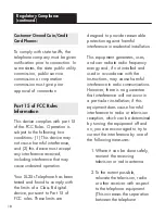 Preview for 21 page of Clarity XL-25S Operating Instructions Manual