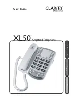 Preview for 1 page of Clarity XL50 User Manual