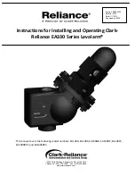 Clark-Reliance Levalarm EA100 Series Instructions For Installing And Operating preview