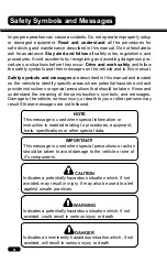 Preview for 12 page of Clark OSQ 126 Operator'S Manual