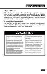 Preview for 49 page of Clark OSQ 126 Operator'S Manual