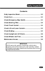 Предварительный просмотр 63 страницы Clark OSQ 126 Operator'S Manual