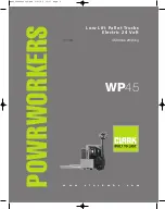 Clark POWRWORKERS WP45 Manual preview