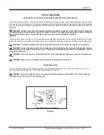 Preview for 8 page of Clarke American Sanders Sander 1600DC Operator'S Manual