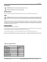 Preview for 10 page of Clarke American Sanders Sander 1600DC Operator'S Manual