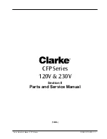 Предварительный просмотр 32 страницы Clarke 01280A Operator'S Manual