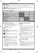 Preview for 10 page of Clarke 107408160 Instructions For Use Manual