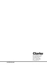 Preview for 44 page of Clarke 107408160 Instructions For Use Manual