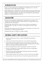 Preview for 2 page of Clarke 12LST User Instructions