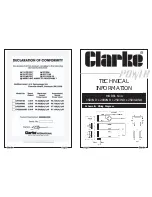 Clarke 1501ND Technical Information preview