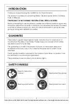 Preview for 2 page of Clarke 1801928 Operation & Maintenance Instructions Manual