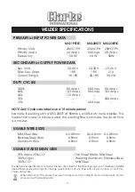 Preview for 2 page of Clarke 195TEC Operating & Maintenance Instructions