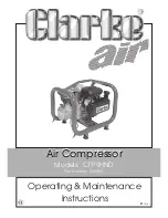 Clarke 2090901 Operating & Maintenance Instructions preview