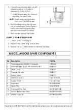 Preview for 13 page of Clarke 2090908 Operating & Maintenance Instructions