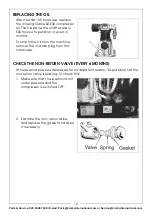 Предварительный просмотр 12 страницы Clarke 2226010 Operation & Maintenance Instructions Manual