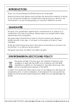 Preview for 2 page of Clarke 2245306 Operation & Maintenance Instructions Manual